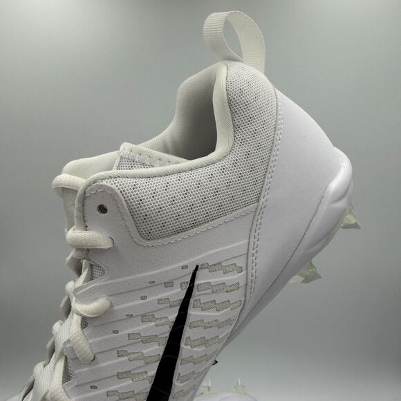 Nike Men\'s Size 11.5 Menace Pro 2 White/Black Football Cleats CV6477-100 New main image 9